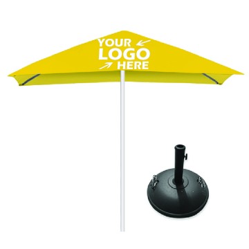 6.5 x 6.5ft 4 Panel Market Umbrella Parasol Patio Outdoor Table Umbrella